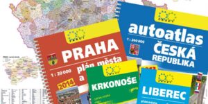 Turistické mapy a atlasy.